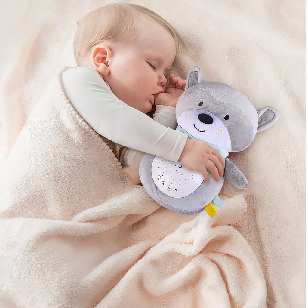 Peluche Bruit Blanc Raton Laveur Apaisant
