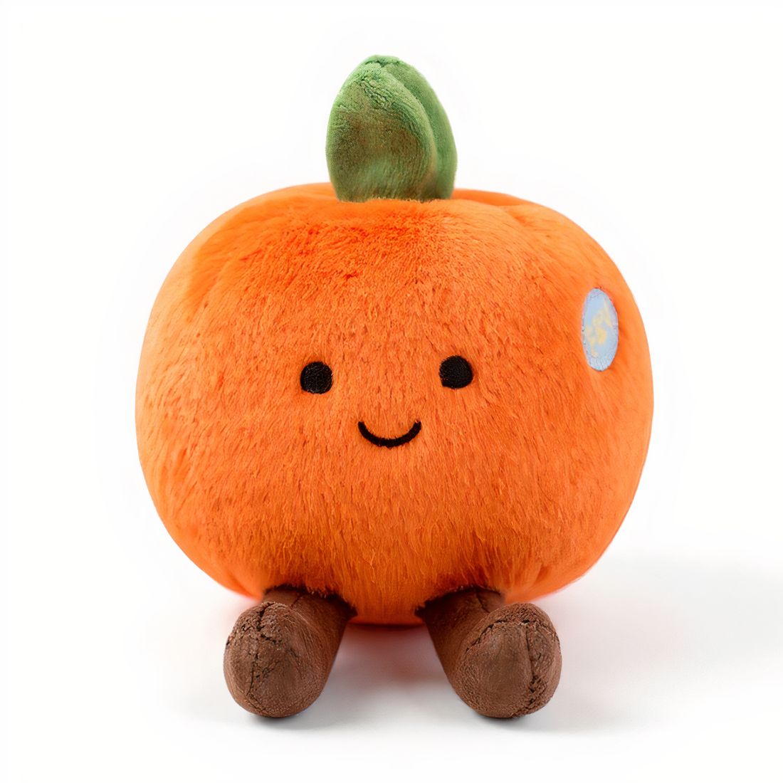 Peluche fruit kawaii orange malicieuse