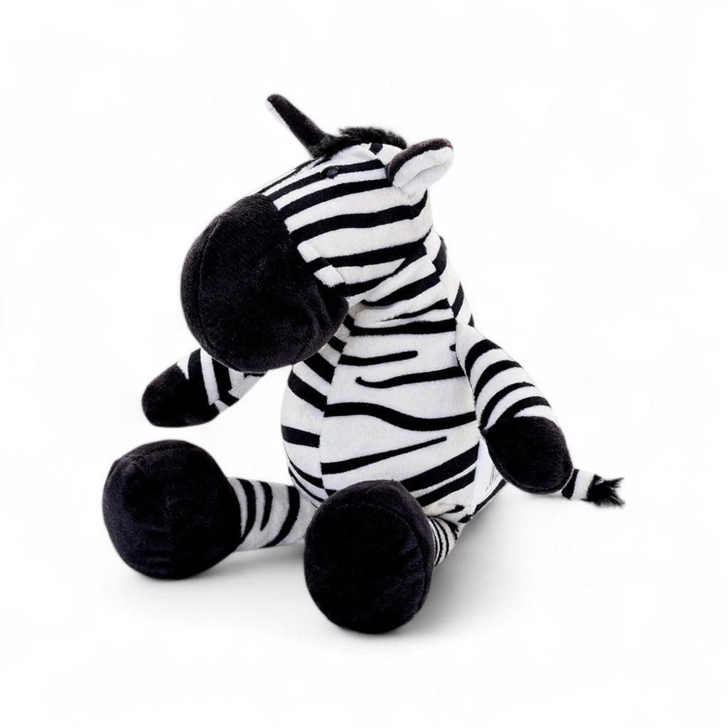 Peluche zèbre rigolo