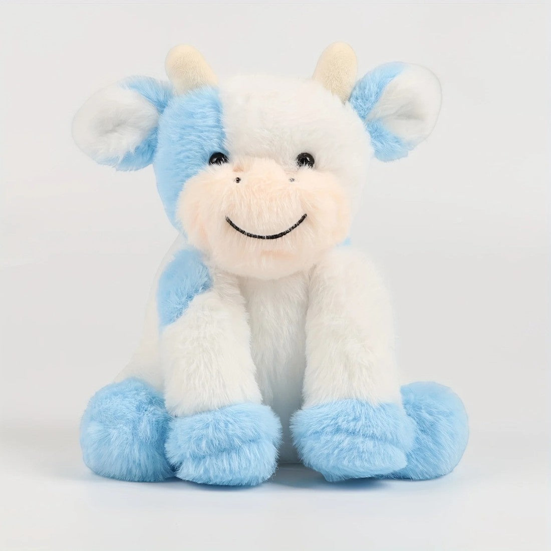 Peluche jolie vache colorée douce