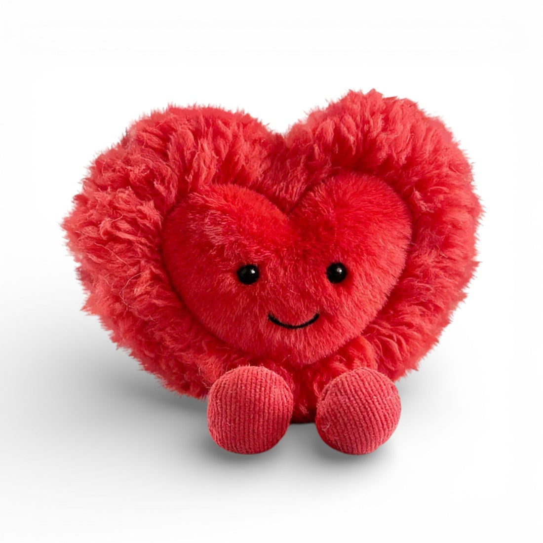 Peluche cœur amour rose 10 cm Saint-Valentin