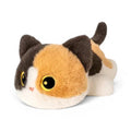 Liggende kattenknuffel – 3 modellen, 17–40 cm