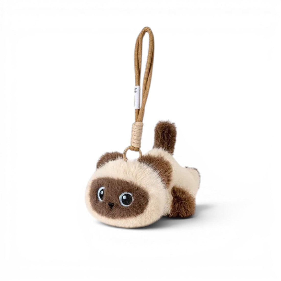 Liggende kattenknuffel – 3 modellen, 17–40 cm