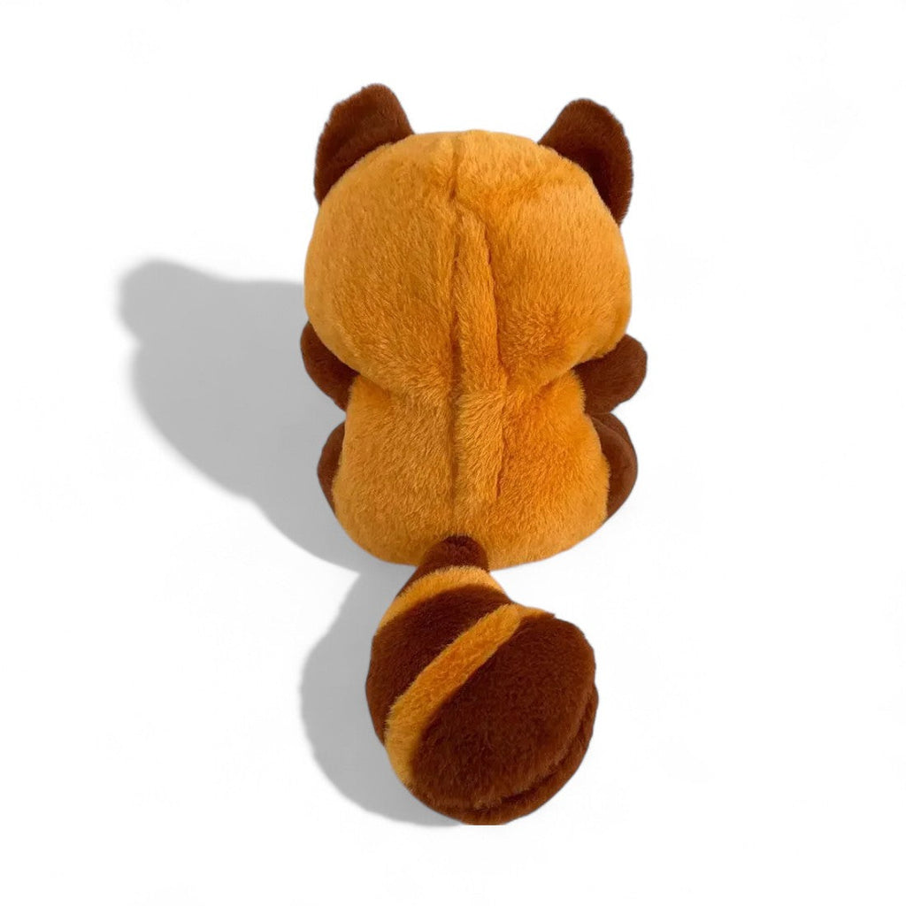 Elektronische rode-pandaknuffel met ademhaling en licht, 30–35 cm