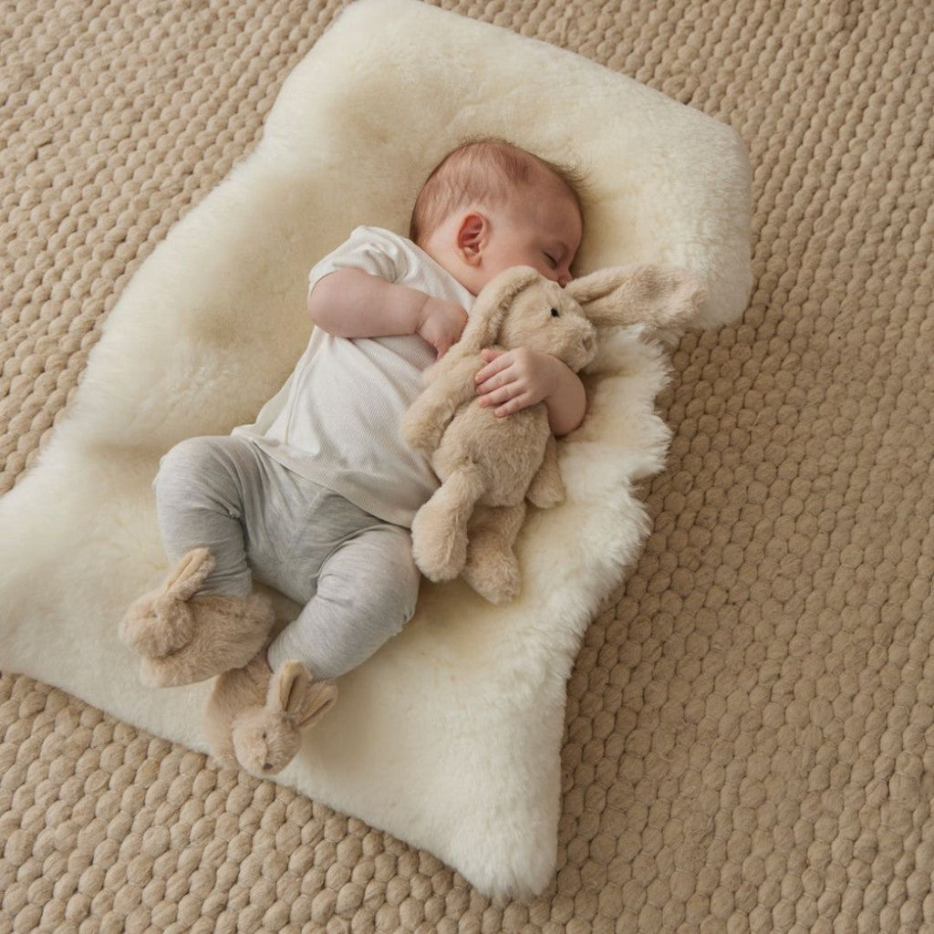 Pluche konijn met lange oren, 25–30 cm