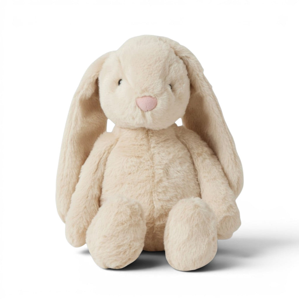 Pluche konijn met lange oren, 25–30 cm