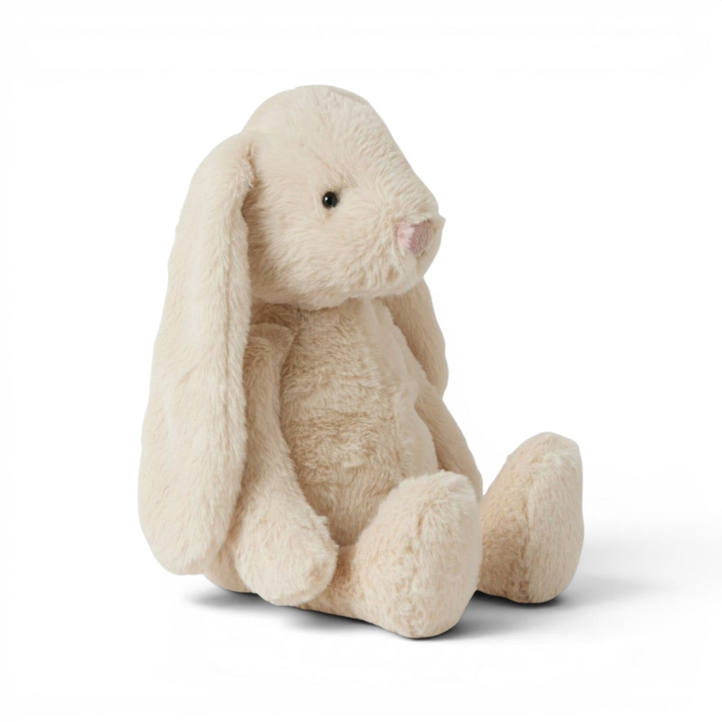 Pluche konijn met lange oren, 25–30 cm