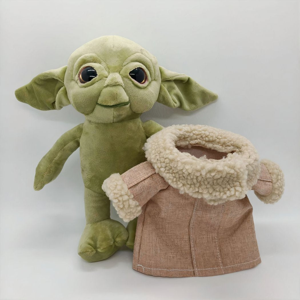 Peluche Baby Yoda avec Manteau