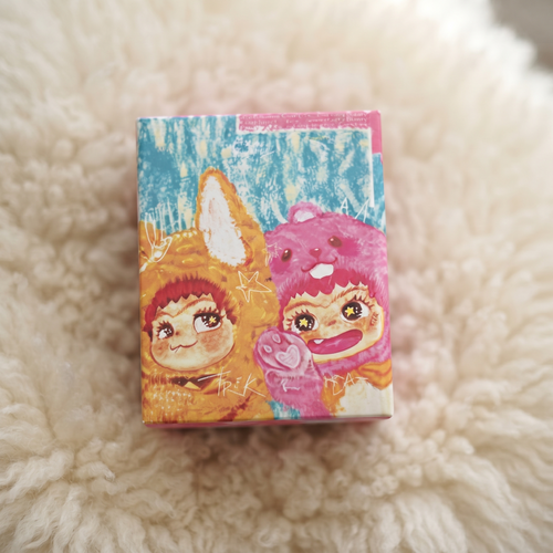 Blind Box Peluche Wakuku Fox & Bunny