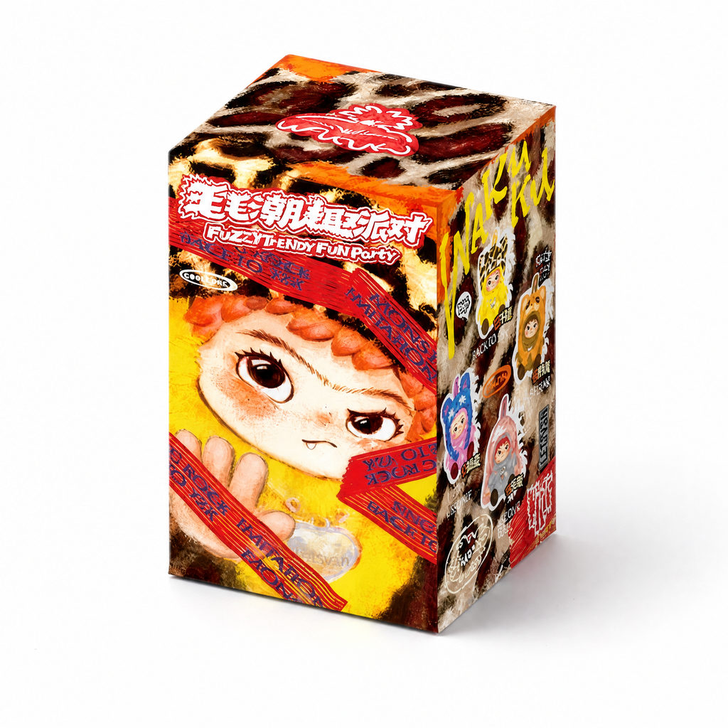 Blind Box Peluche Wakuku Fuzzy Fun Party
