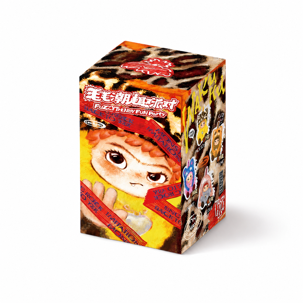 Blind Box Peluche Wakuku Fuzzy Fun Party