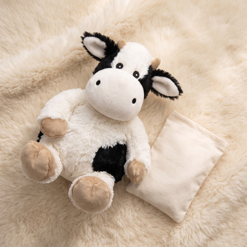 Bouillotte Vache Noir et Blanc 33 cm