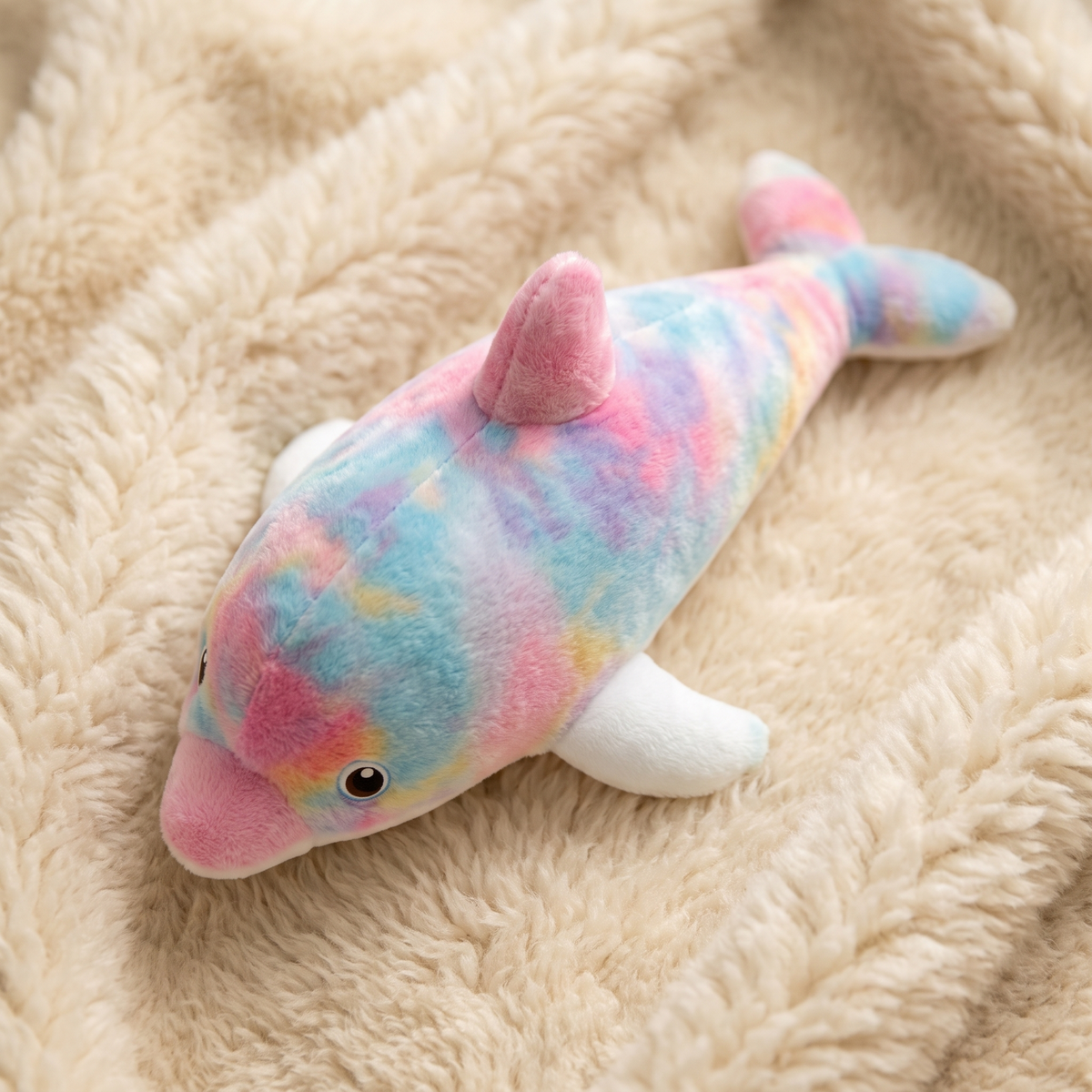 Peluche Dauphin Arc-en-Ciel