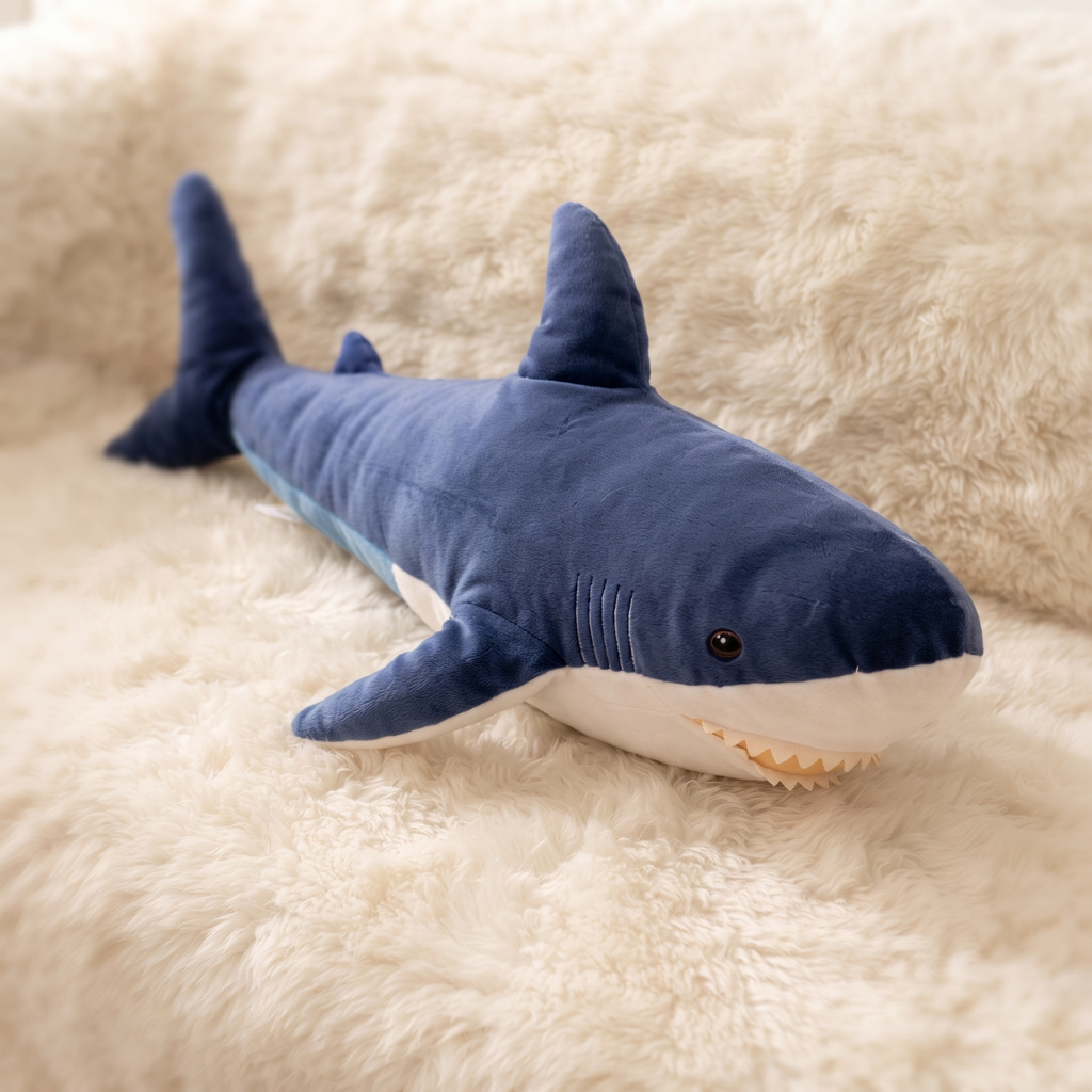 Peluche Requin Bleu Géante