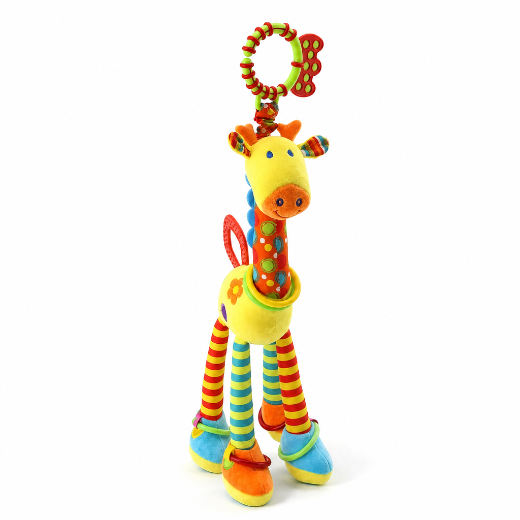 Hochet Girafe d'Éveil avec Anneau