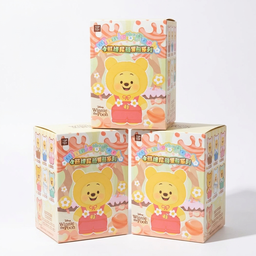 Labubu Peluche Winnie Boîte Mystère 16 cm