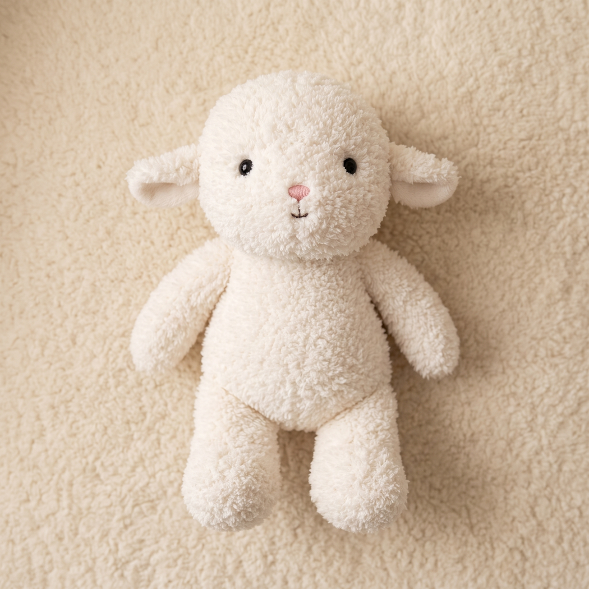 Peluche Mouton Blanc Tout Doux