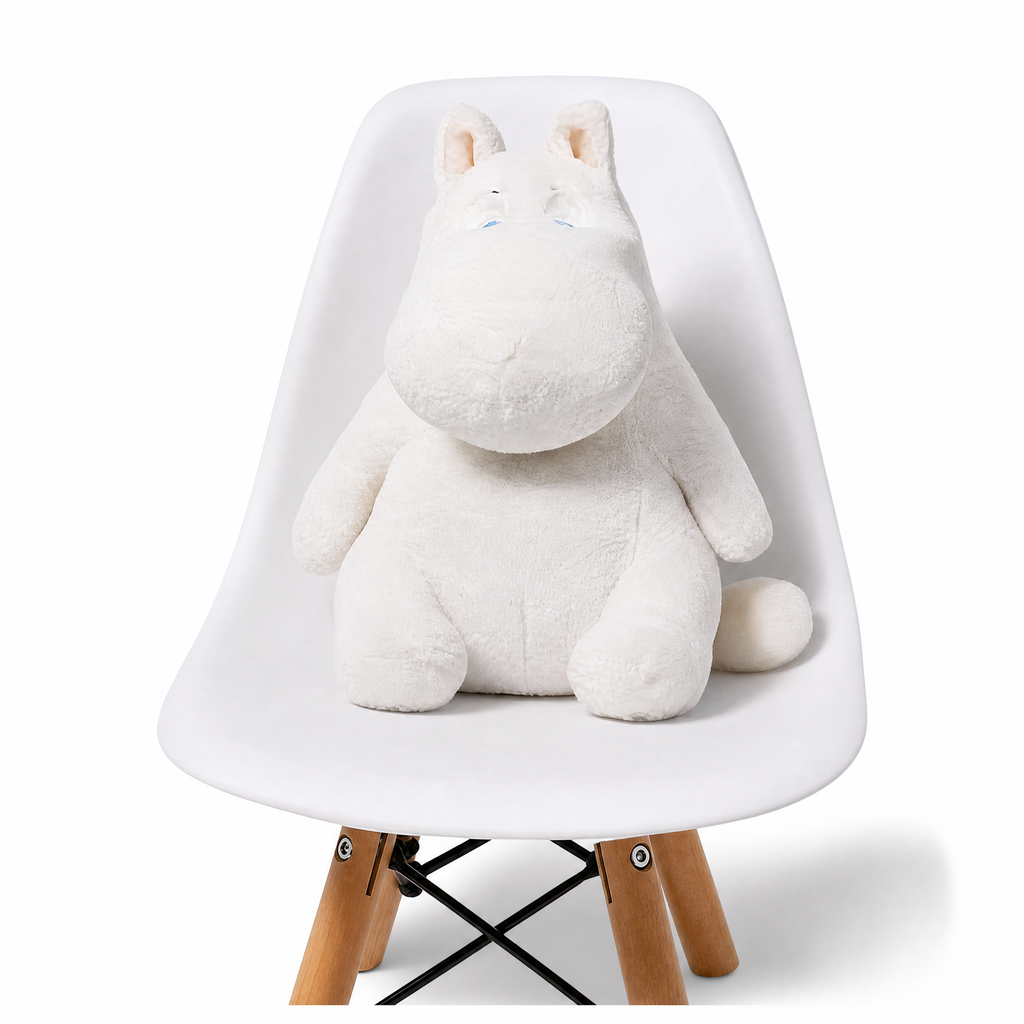 Oreiller Hippopotame Blanc Tout Doux