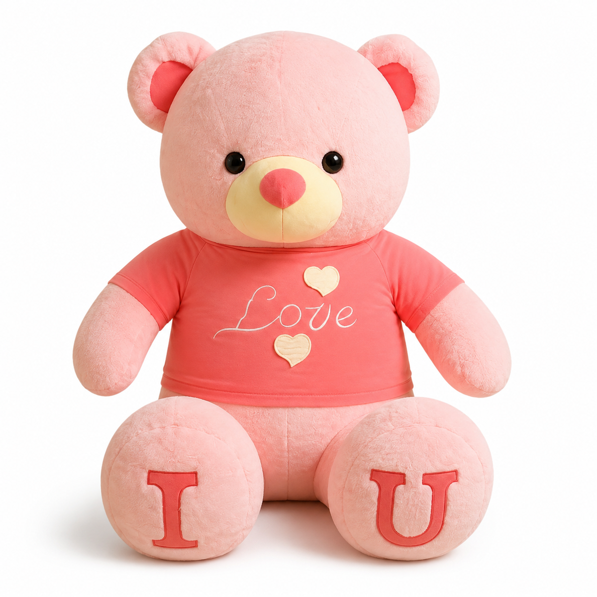 Ours en Peluche Géant T-shirt Love