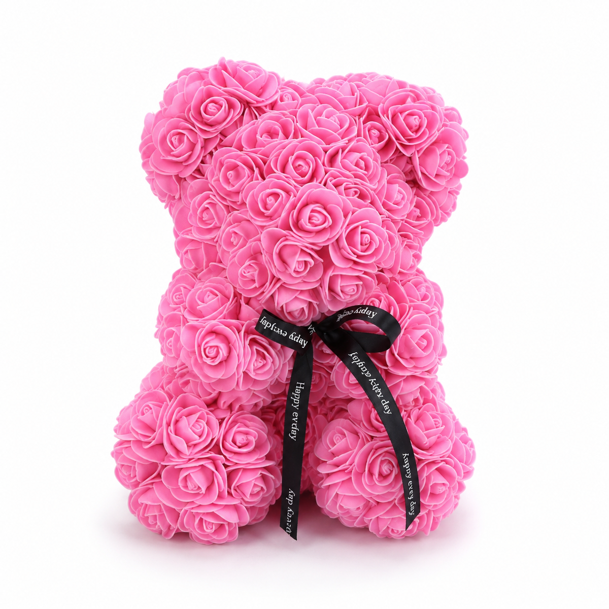 Ours en Roses avec Nœud Saint-Valentin