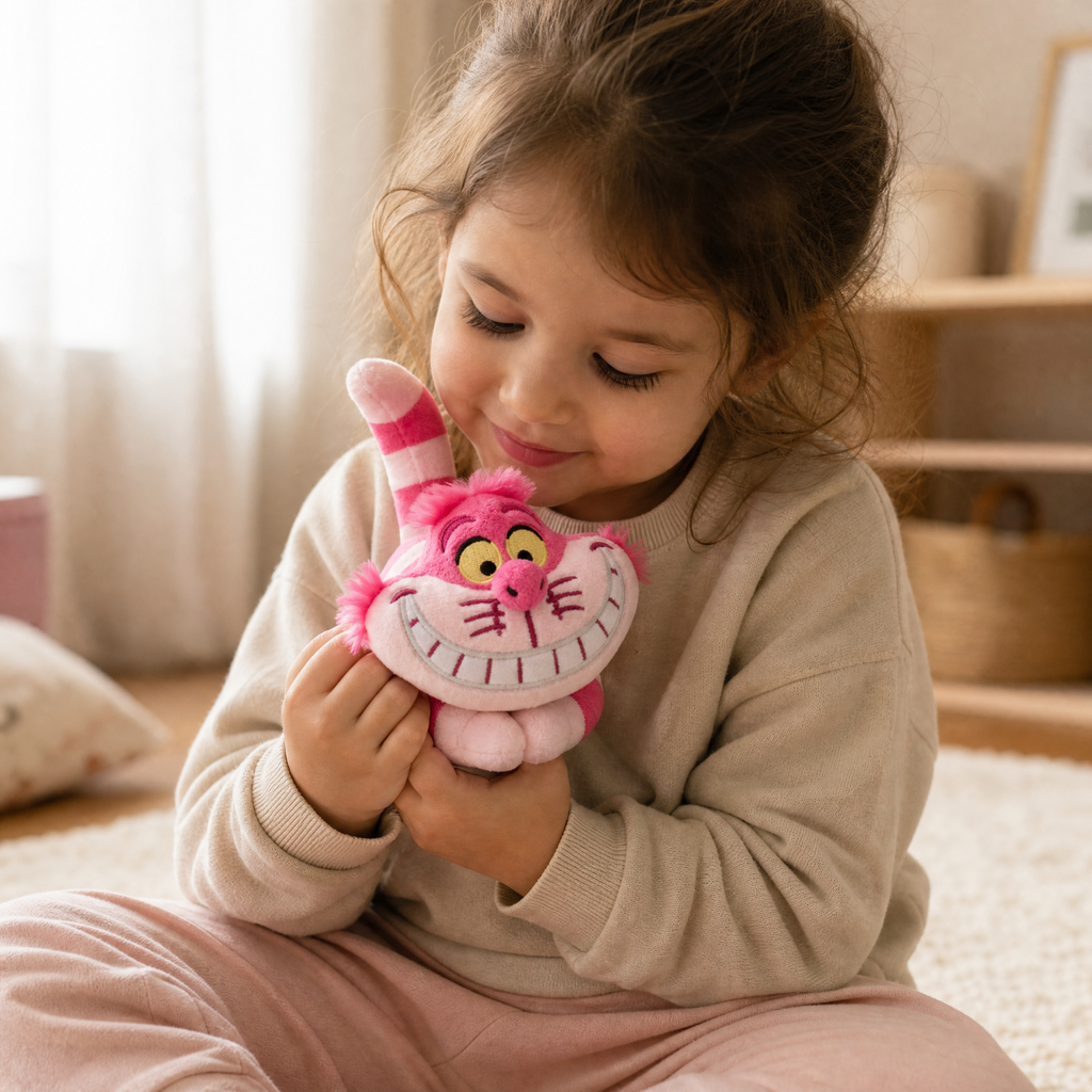Peluche Aimantée Épaule Chat du Cheshire Disney
