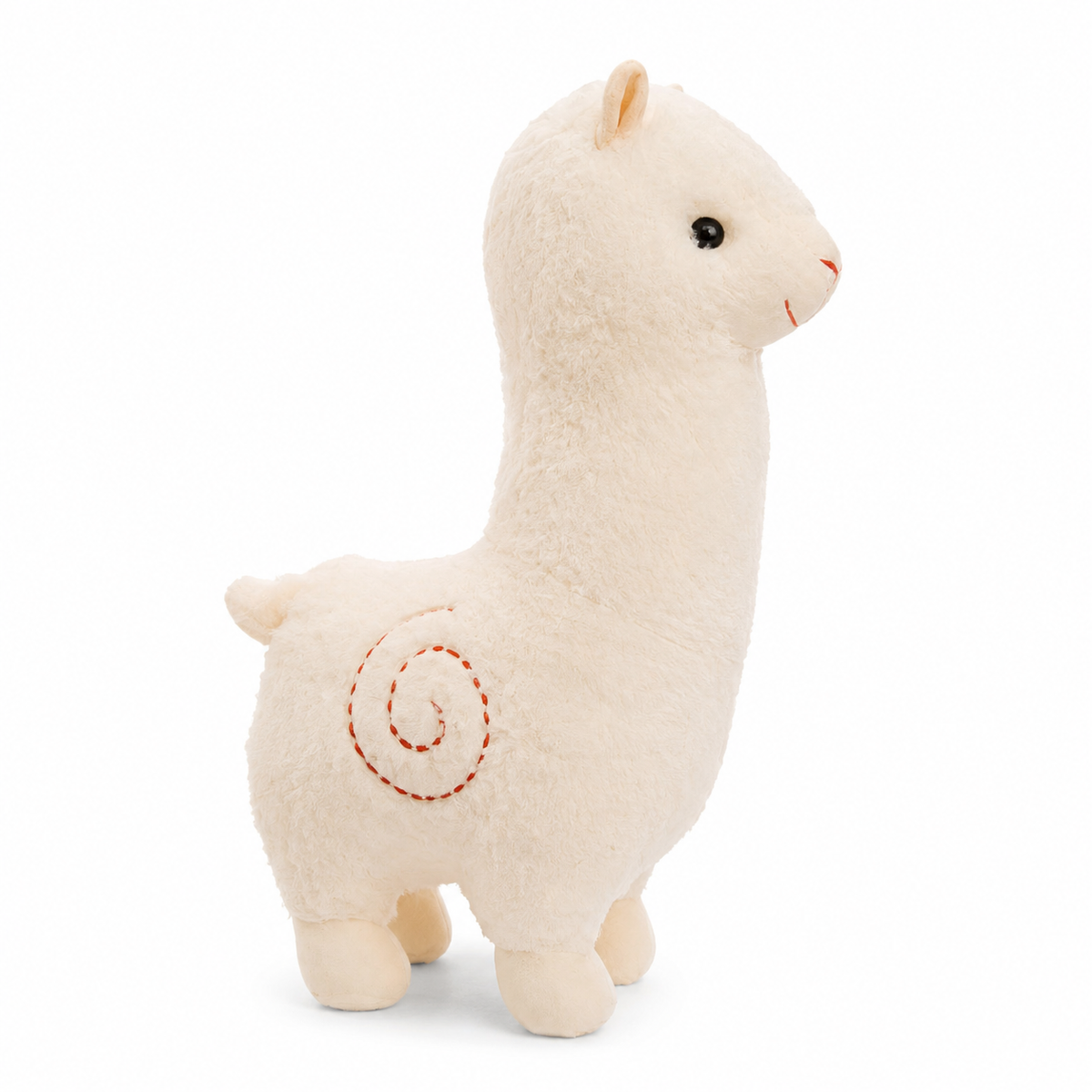 Peluche Alpaga Rouge 28cm Câline