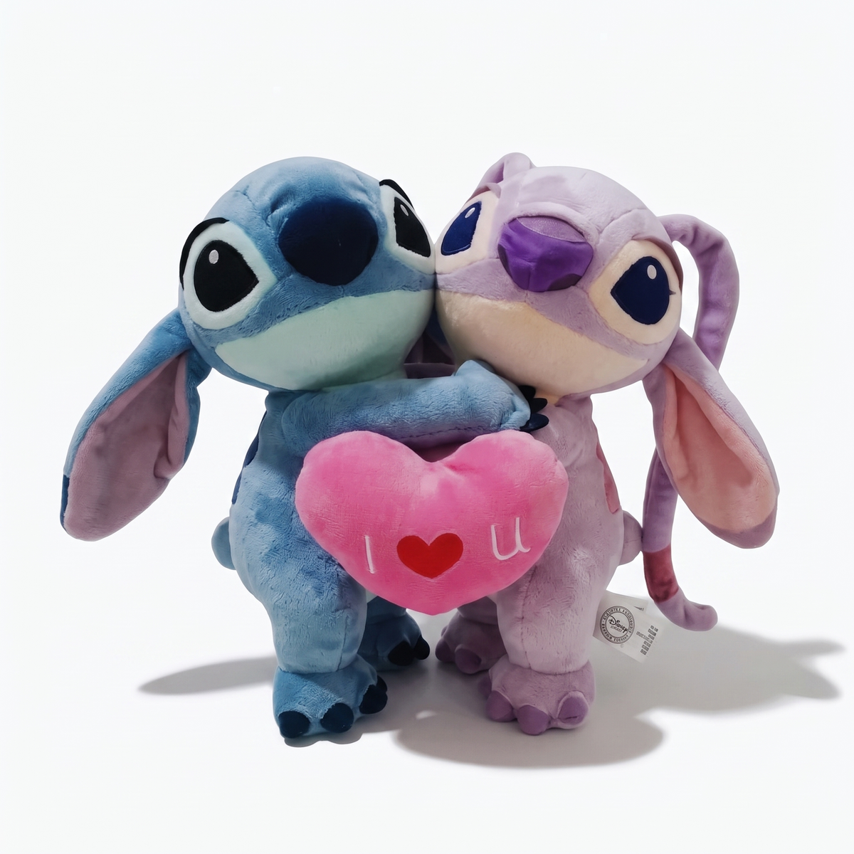 Peluche Angel Stitch Duo Amoureux