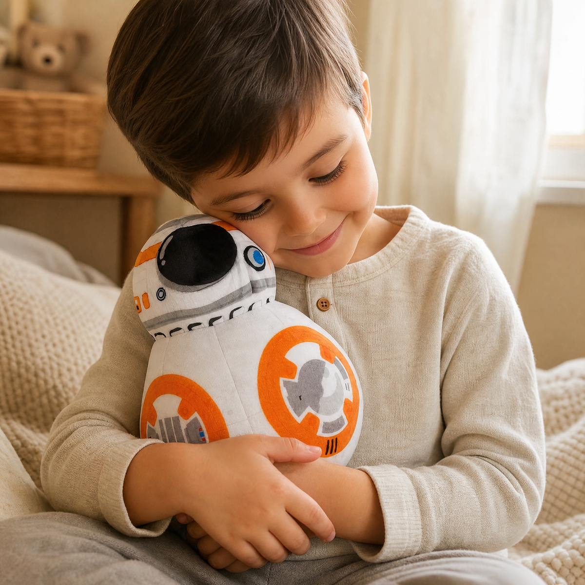 Peluche BB-8 Droïde Star Wars 20cm