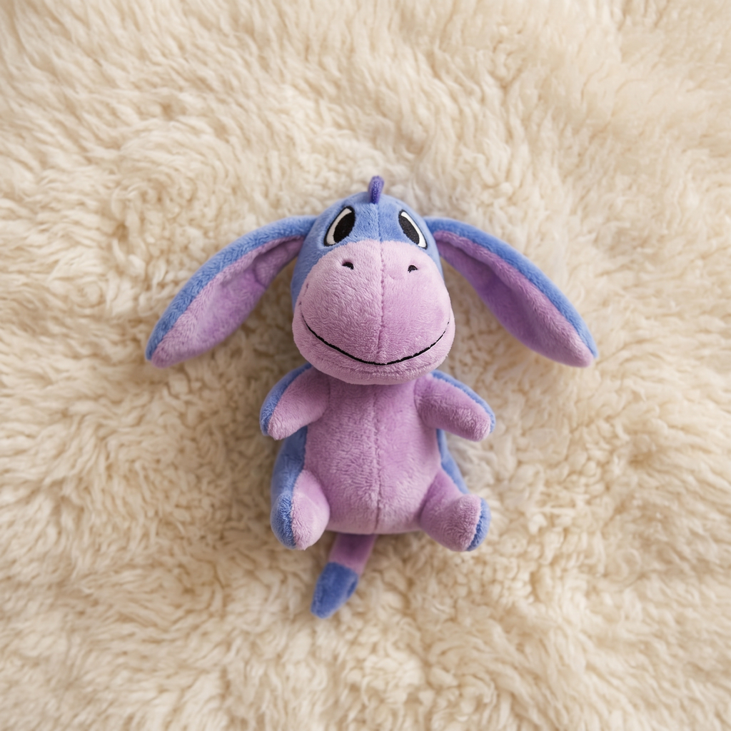 Peluche Bourriquet Aimantée Épaule Disney