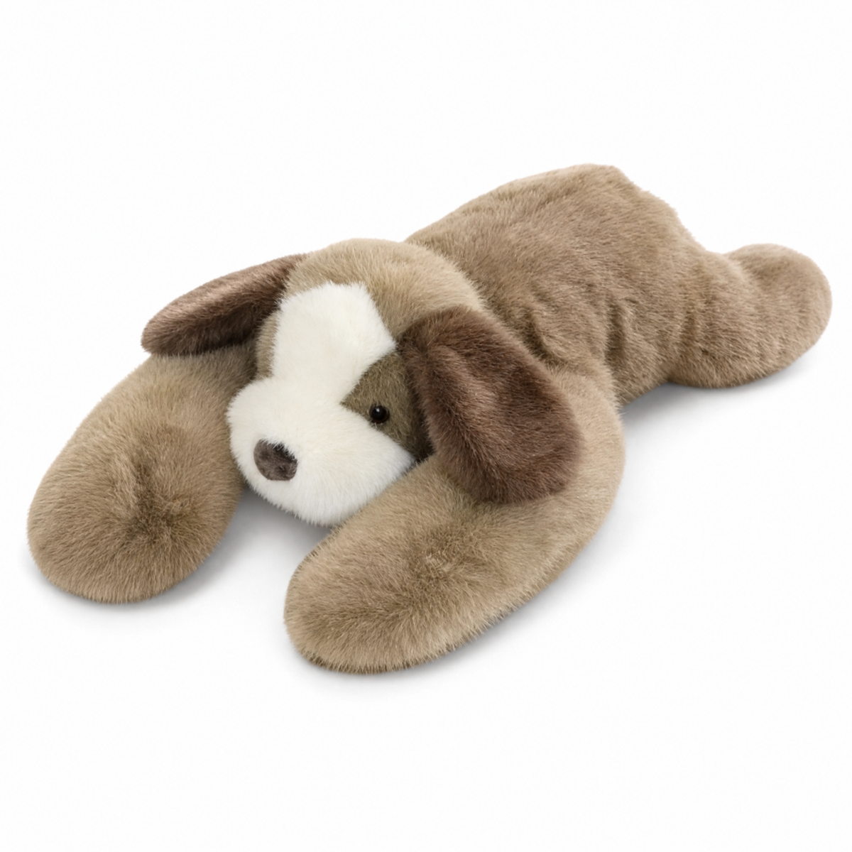 Peluche Chien Lestée Beige Apaisante