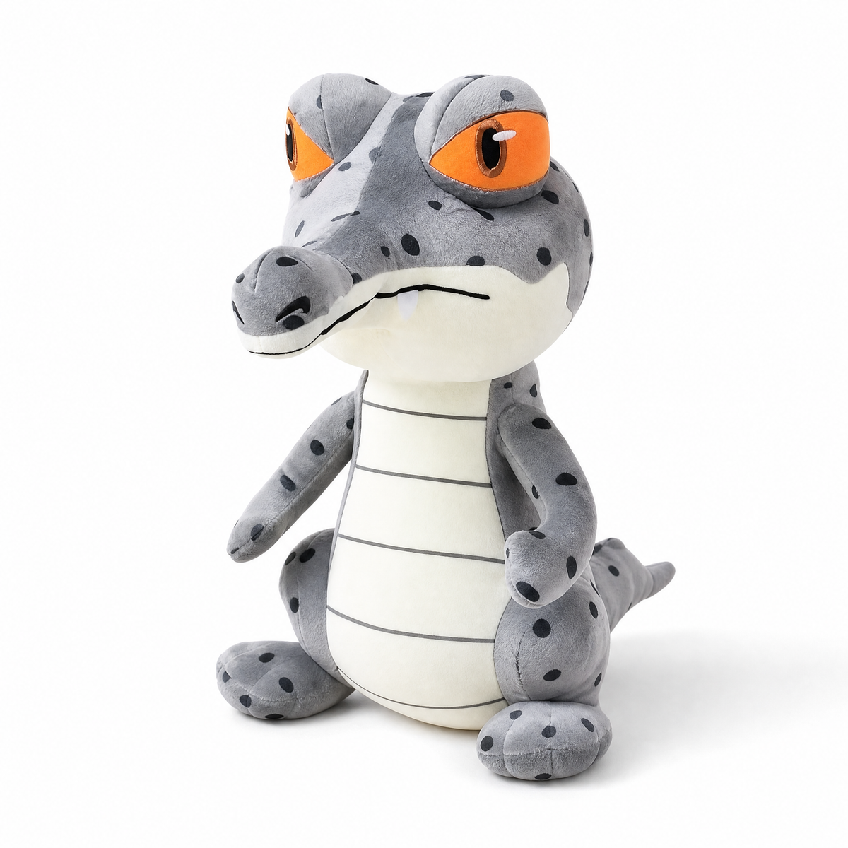 Peluche Crocodile à Gros Yeux Expressifs