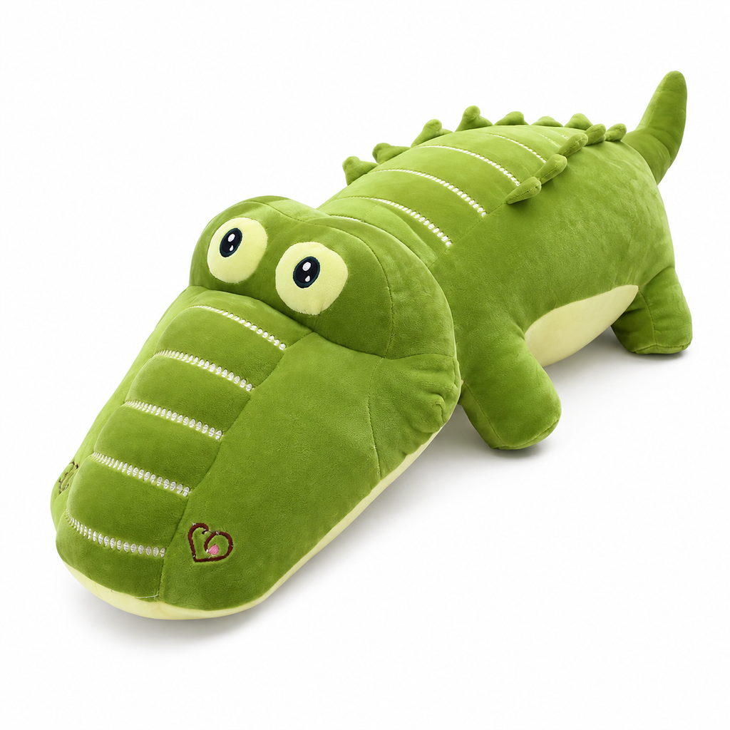 Peluche Crocodile Géante en Coton Doux