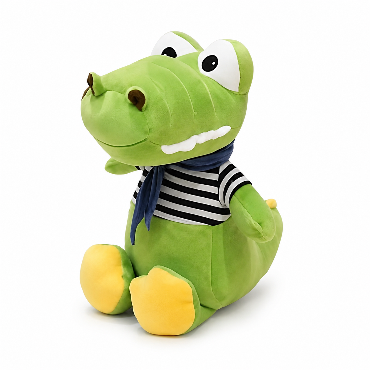 Peluche Crocodile Marinière Bébé