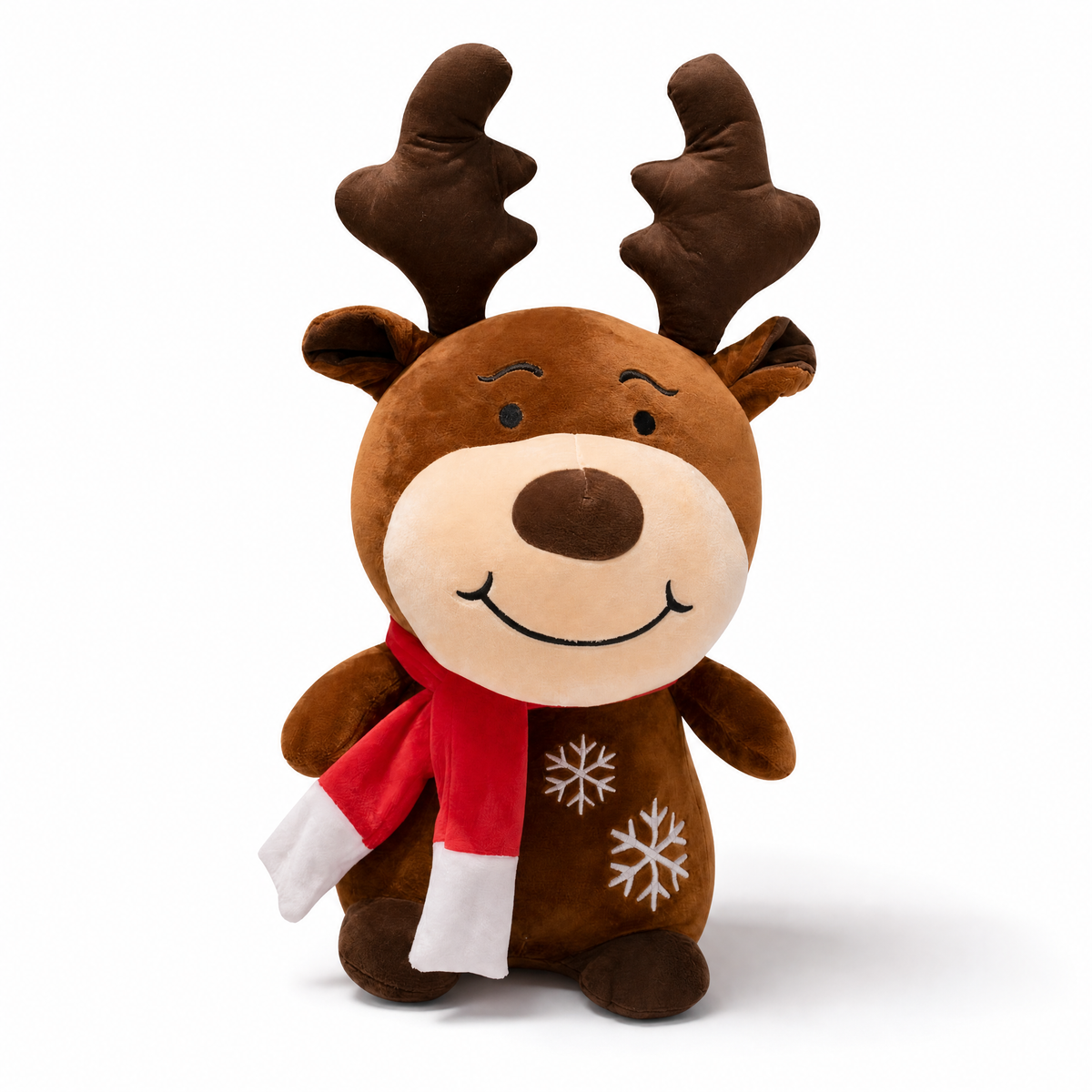 Peluche Enfant Cerf de Noël avec Écharpe