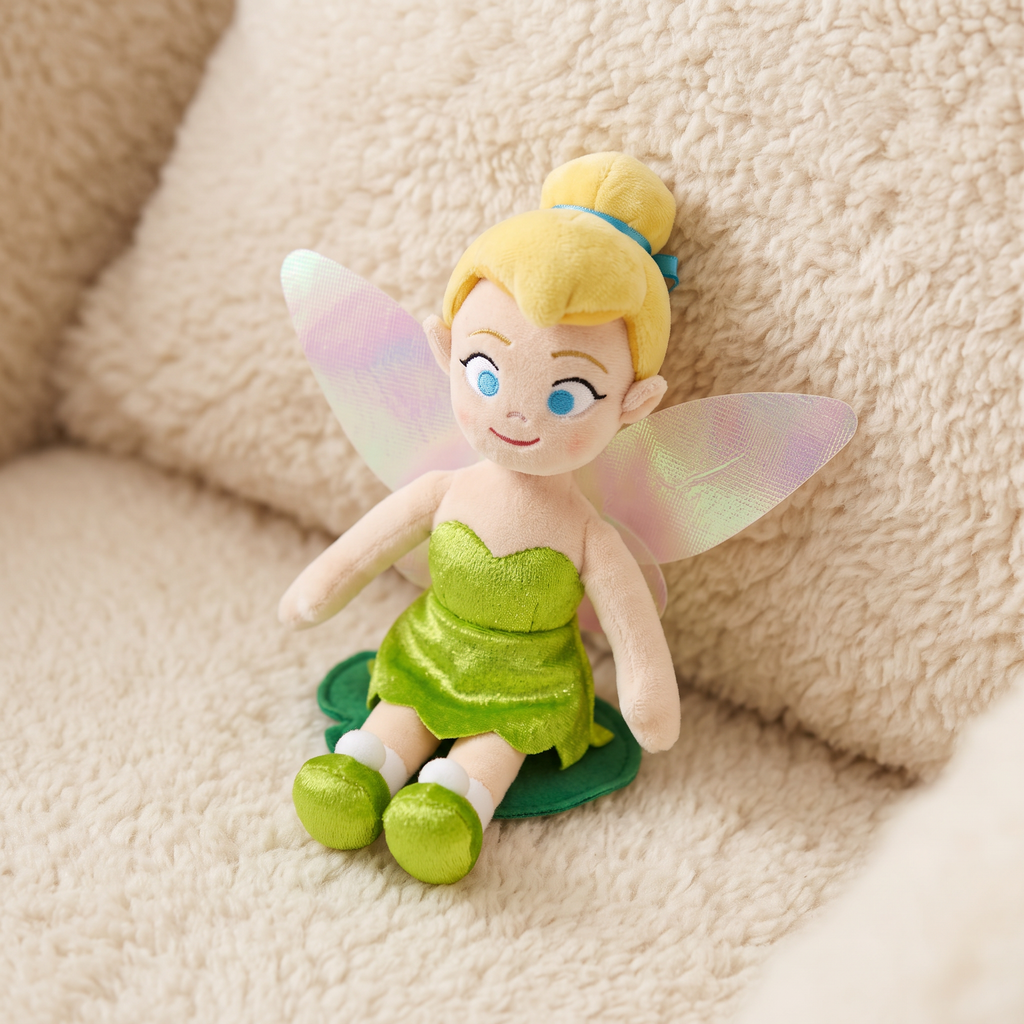 Peluche Fée Clochette Aimantée Épaule Disney