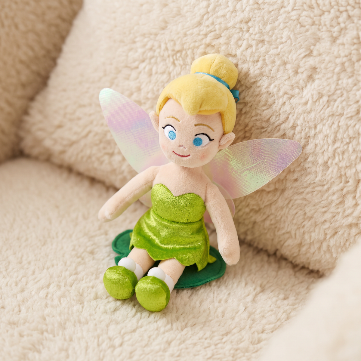 Peluche Fée Clochette Aimantée Épaule Disney