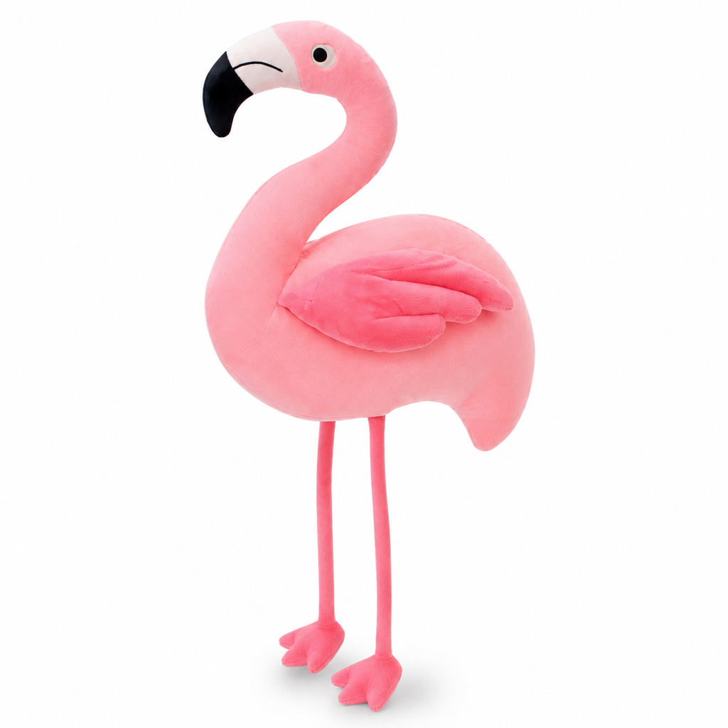 Peluche Flamant Rose Déco Géante