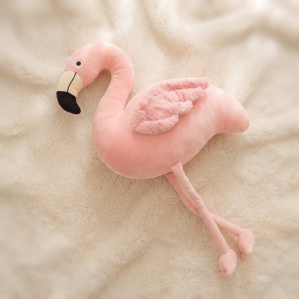Peluche Flamant Rose Déco Géante