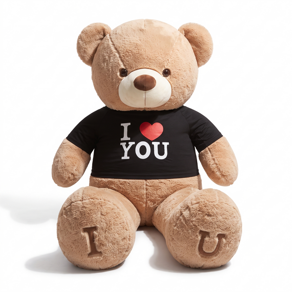 Peluche Géante Ours I Love You