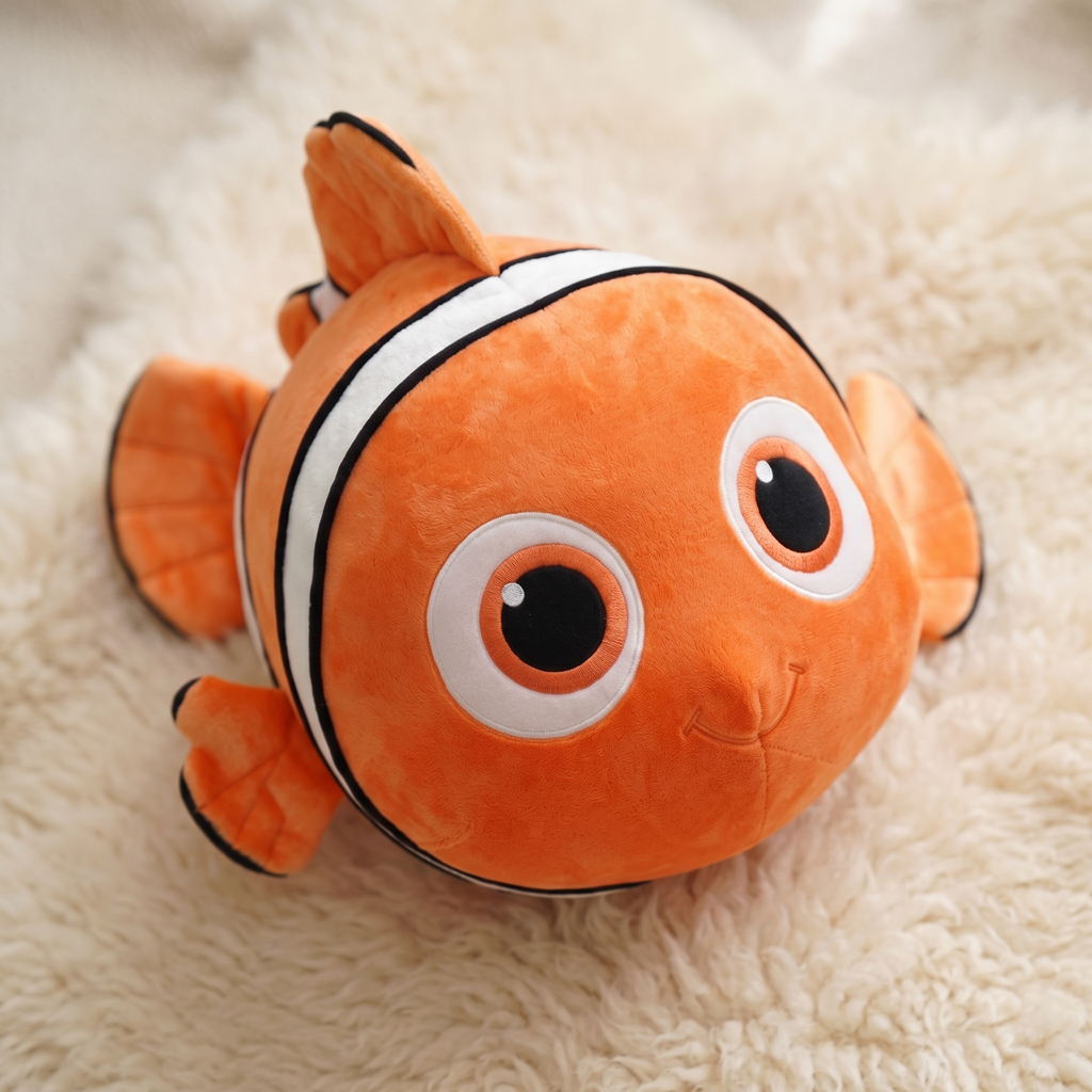 Peluche Géante Poisson-Clown Nemo 50 cm