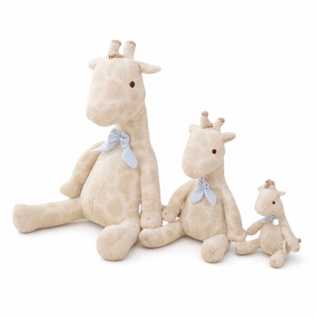 Peluche Girafe Kawaii Beige