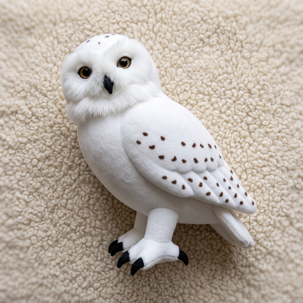 Peluche Hedwige Harry Potter Hibou Blanc 18 cm