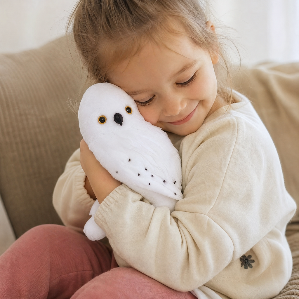 Peluche Hedwige Harry Potter Hibou Blanc 18 cm
