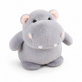 Peluche Hippopotame Grise en Trois Tailles