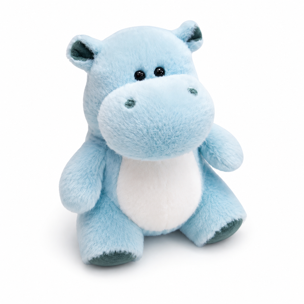 Peluche Hippopotame Tout Doux 23 cm