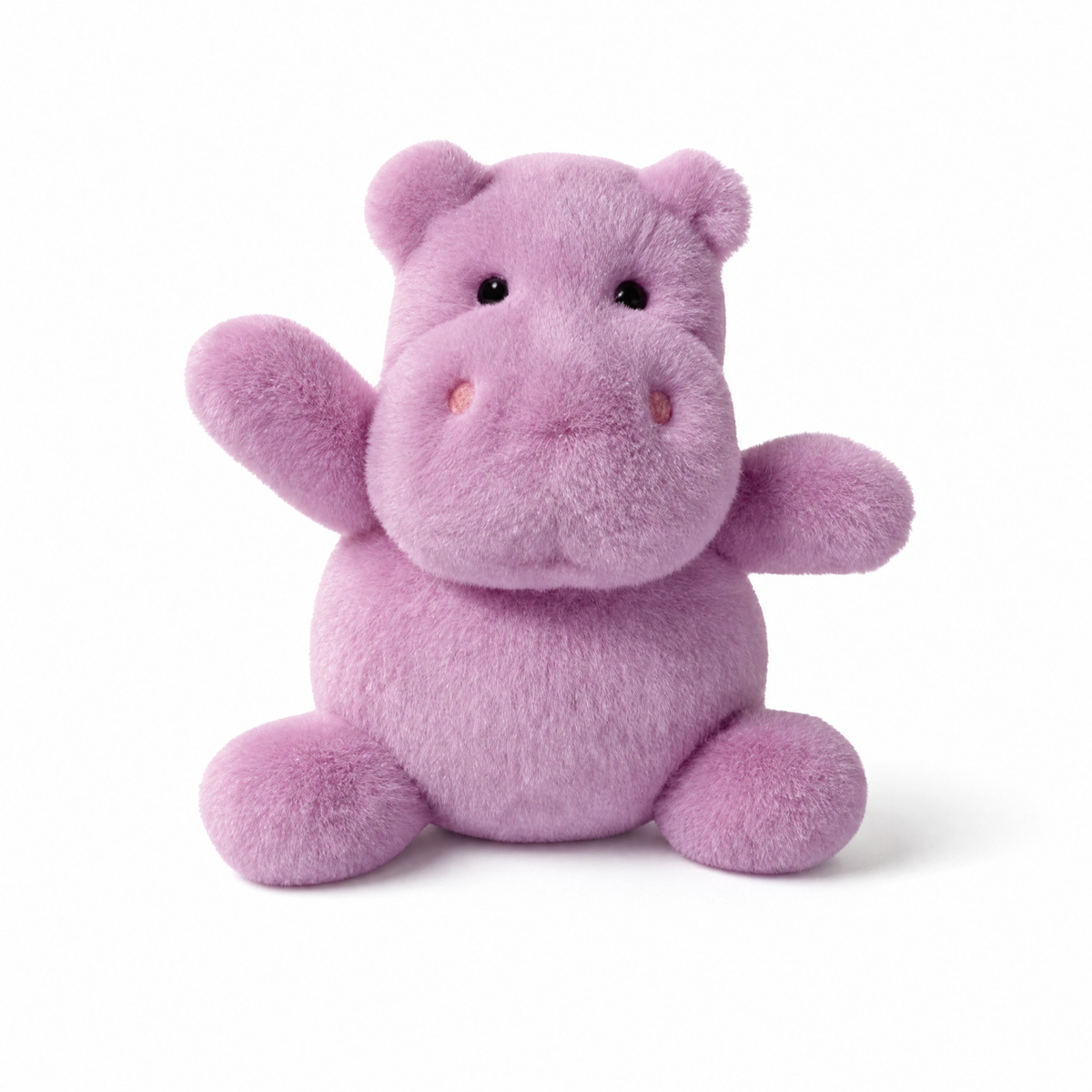 Peluche Hippopotame Violet