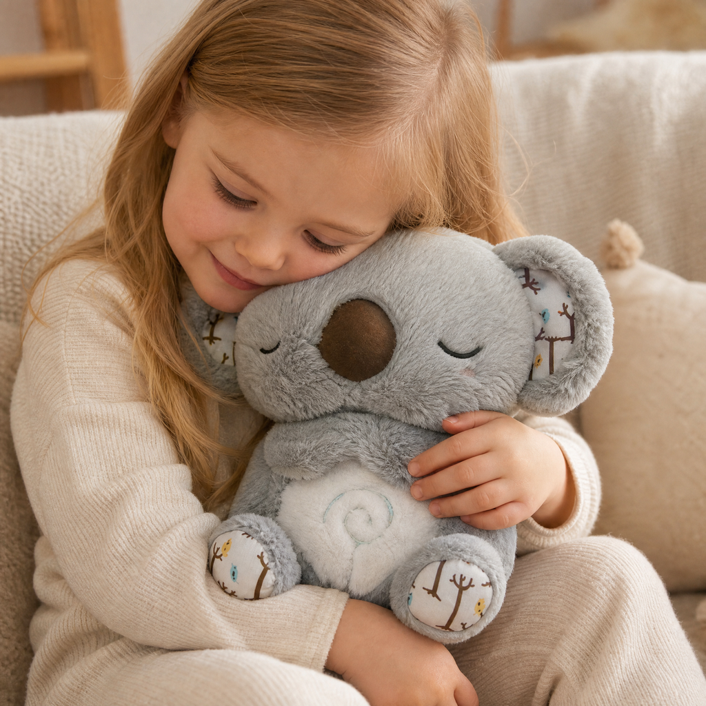 Peluche Koala Apaisante qui Respire avec Musique