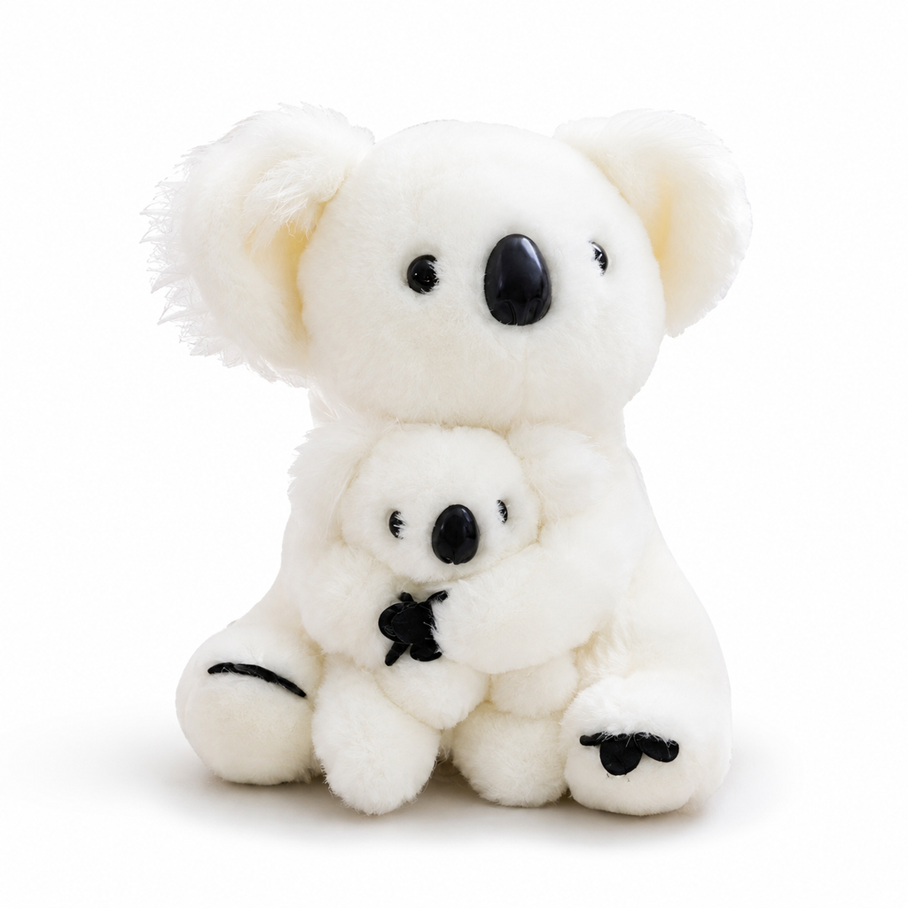 Peluche Koala avec Bébé 28cm