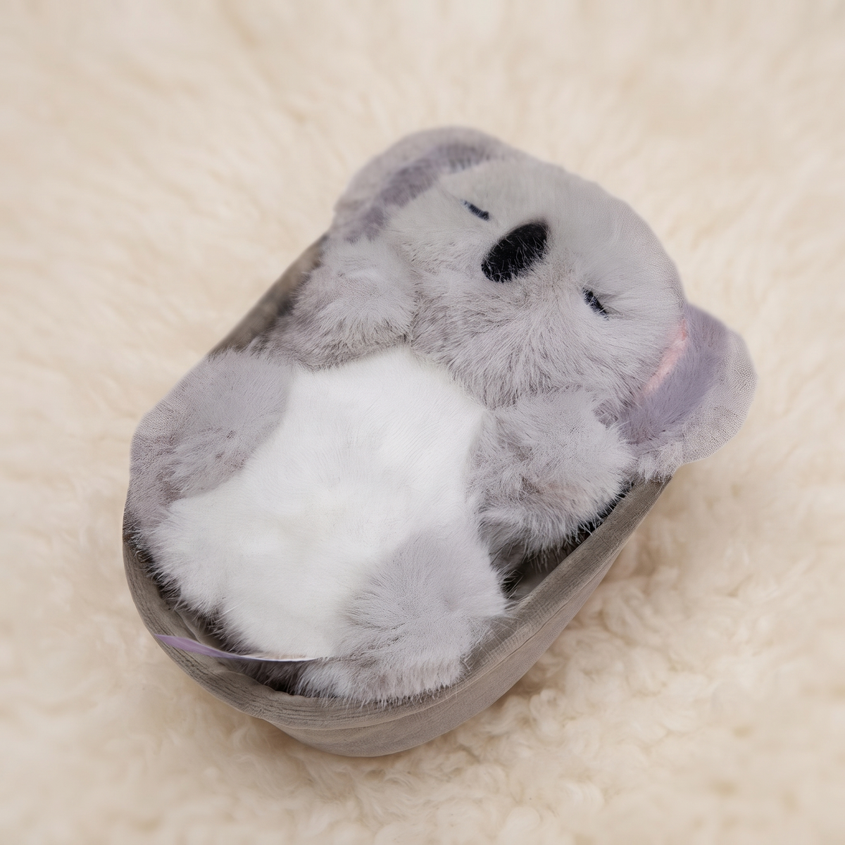 Peluche Koala Douce Grise 18cm