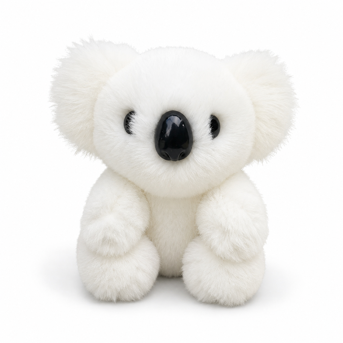 Peluche Koala Réaliste Gris et Blanc